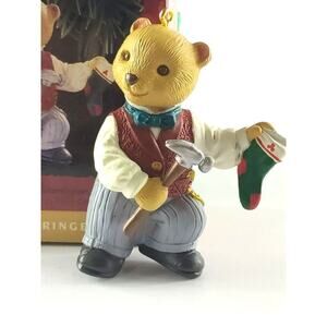 Hallmark Keepsake Ornament The Berringers Papa Bear Hammer Stocking
